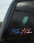 Merica Decal 8 inch | Yee Yee Apparel