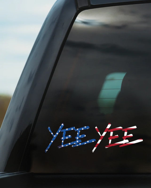 Merica Decal 8 inch | Yee Yee Apparel