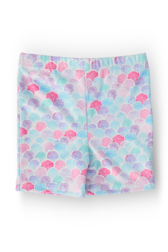 Mermaid Scales Twirl Shorts-Mila & Rose ®