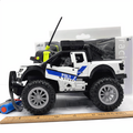 Metal RC Police Jeep
