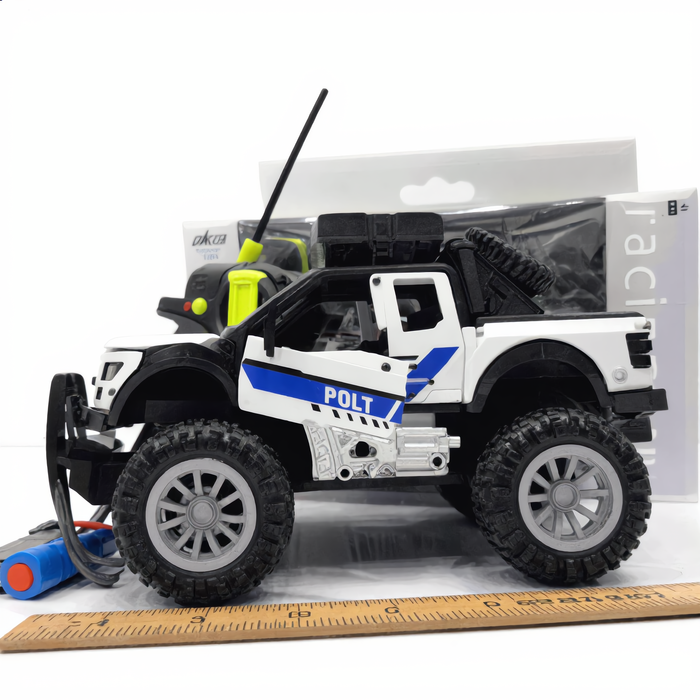 Metal RC Police Jeep