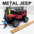 Metal RC Red Jeep