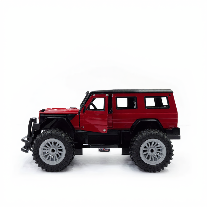 Metal RC Red Jeep