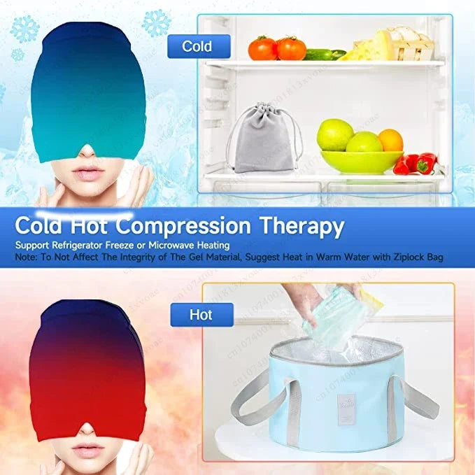 Migraine Relief Gel Ice Cap