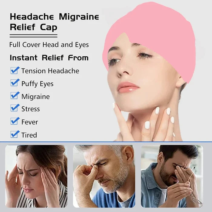 Migraine Relief Gel Ice Cap