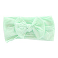 Mint Nylon Bow Headwrap-Mila & Rose ®