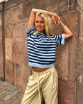 MIRA STRIBET STRIK - LIGHT BLUE/NAVY