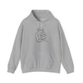 Mother and Baby Hoodie - "Thank You For Everything Mom" Heartline Sketch Sweatshirt