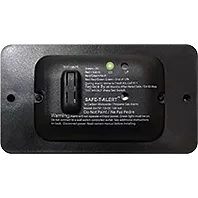 Black MTI Industries 85-741 LP/CO Alarm - Back View with Wiring | United RV Parts