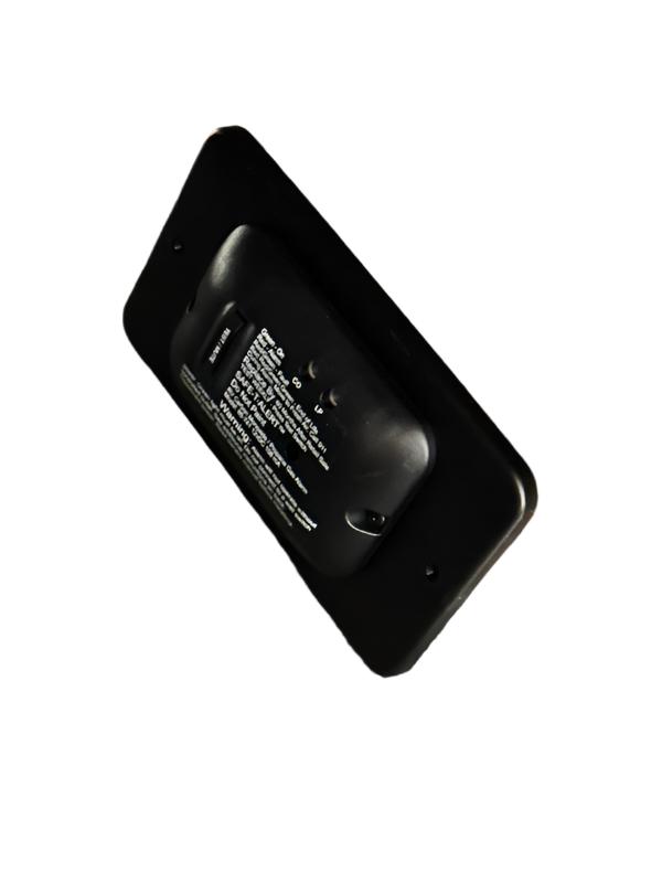 Black MTI Industries 85-741 LP/CO Detector - Side Profile View | United RV Parts