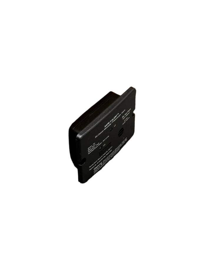 Black RV LP/CO Gas Alarm 25-742 - Angled Side View | United RV Parts