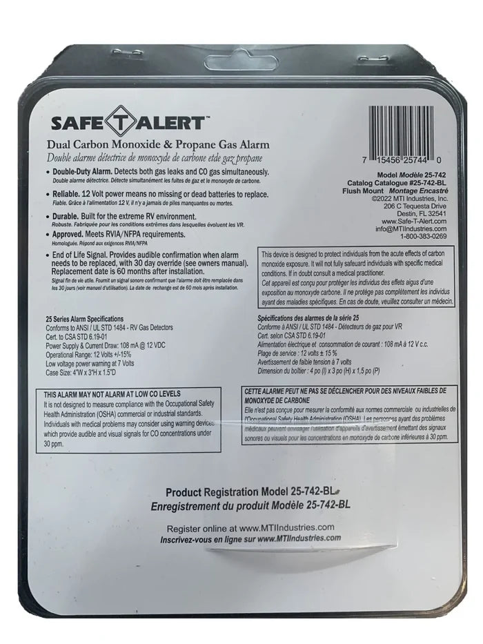 MTI Industries 25-742-BL Retail Package - Complete Product | United RV Parts