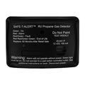 Black MTI 20-441-P LP Gas Alarm - Front View with LED Indicator | United RV Parts