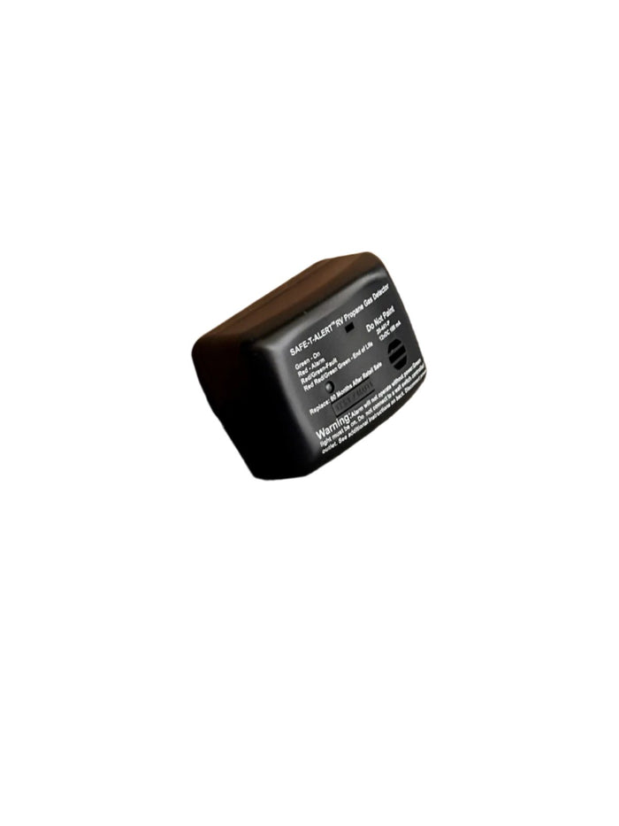 Black Safe-T-Alert 20-441-P Detector - Three Quarter Angle View | United RV Parts