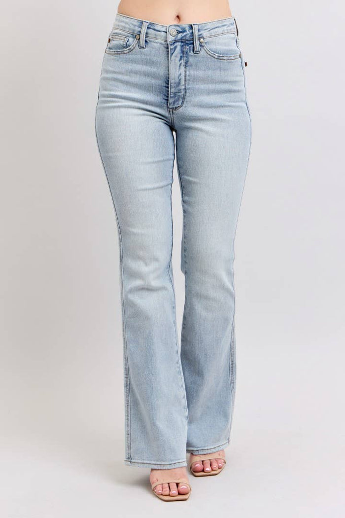 Multi Inseam High Waisted Tummy Control Bootcut: LT-Short / 0(24)