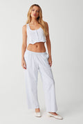 Nantucket striped cotton pant sleepy stripe