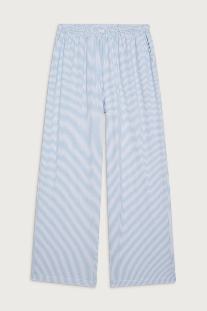 Nantucket striped cotton pant sleepy stripe