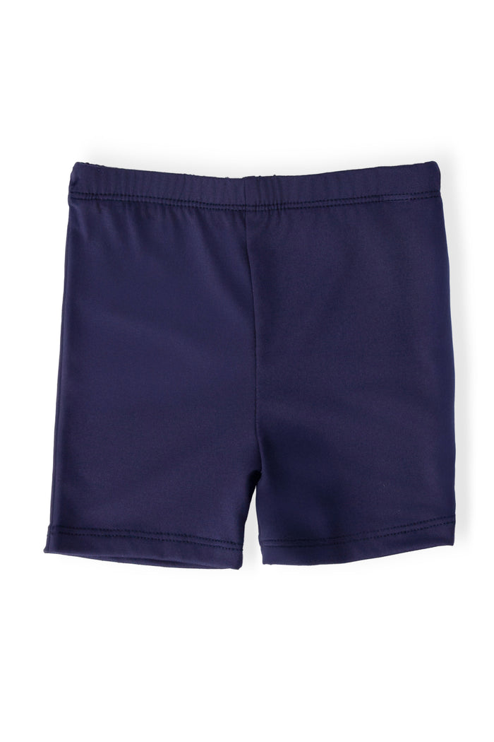 (S) Navy Twirl Shorts-Mila & Rose ®