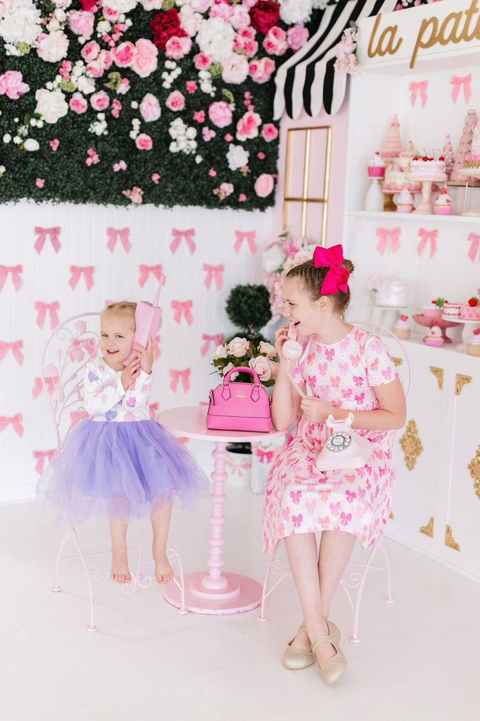 Never Miss a Beat L/S Tutu Dress-Mila & Rose ®