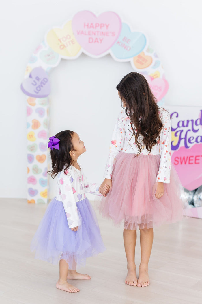 Never Miss a Beat L/S Tutu Dress-Mila & Rose ®