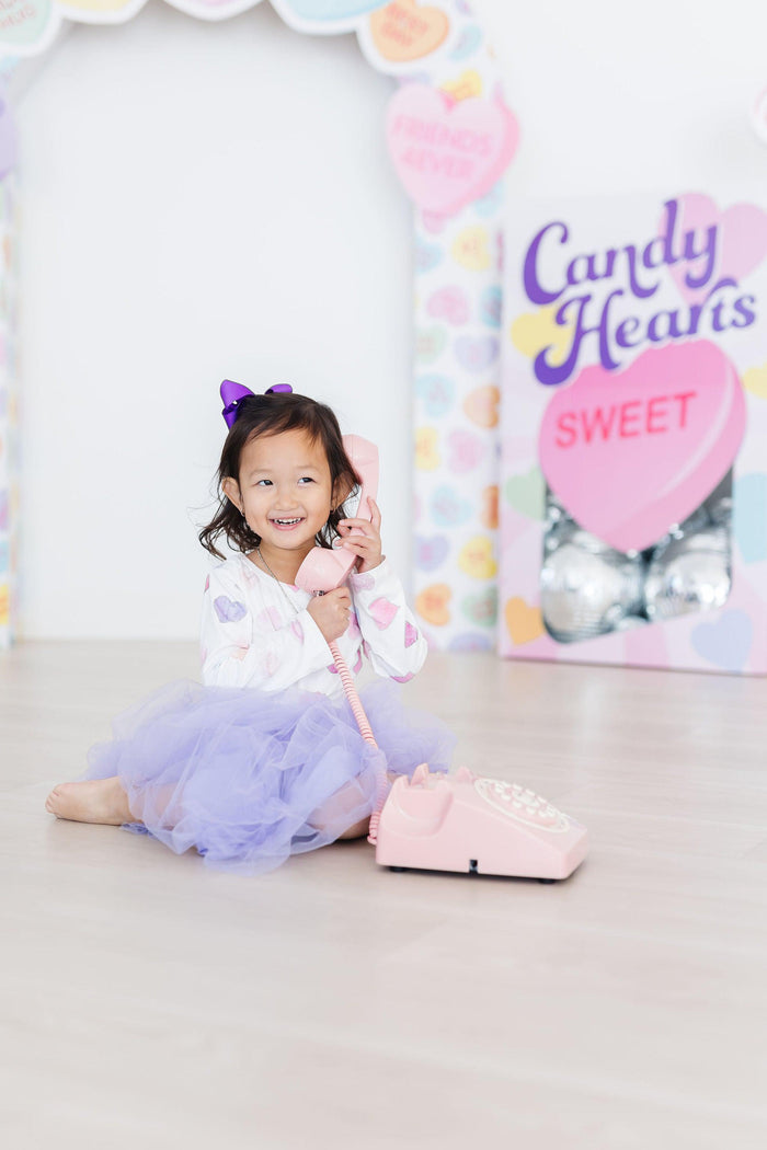 Never Miss a Beat L/S Tutu Dress-Mila & Rose ®