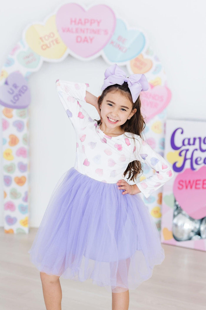 Never Miss a Beat L/S Tutu Dress-Mila & Rose ®