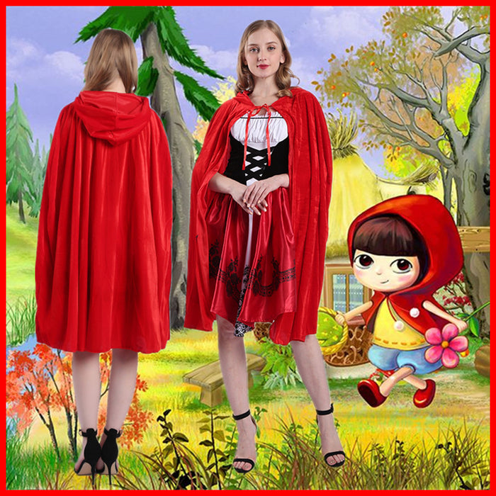 New Halloween Fairy Tales Little Red Riding Hood Playing Uniform