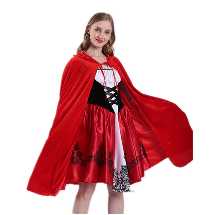 New Halloween Fairy Tales Little Red Riding Hood Playing Uniform
