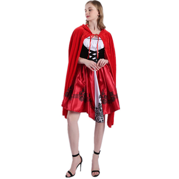 New Halloween Fairy Tales Little Red Riding Hood Playing Uniform