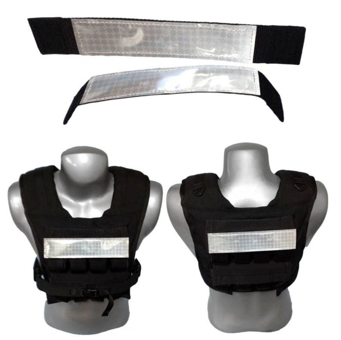 Night Reflective Bands - Front & Back (Set of 2)