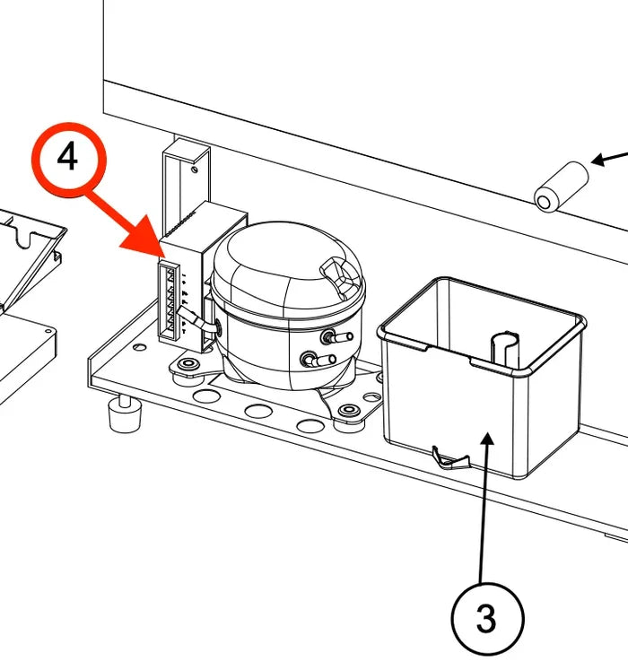 Norcold | Control Board Kit | 640178 Installation Diagram - RV Refrigerator | United RV Parts