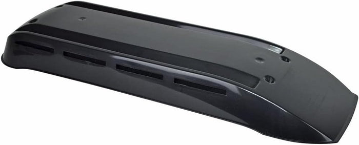Black Plastic Norcold Refrigerator Cap 622293CBK - Angled Top View | United RV Parts