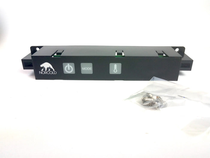 Black Norcold Optical Control Board 639550 - Front View with LED Indicators | United RV Parts