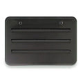 Black Norcold 621156BK Refrigerator Vent - Front View | United RV Parts