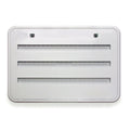 Polar White Norcold RV Refrigerator Vent 621156PW - Front View | United RV Parts