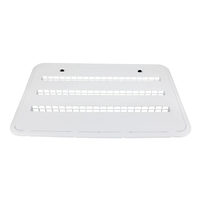 Polar White Norcold RV Refrigerator Vent 621156PW - Back View | United RV Parts