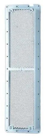 White Plastic Norcold 616319BWH Refrigerator Vent Base - Top View | United RV Parts