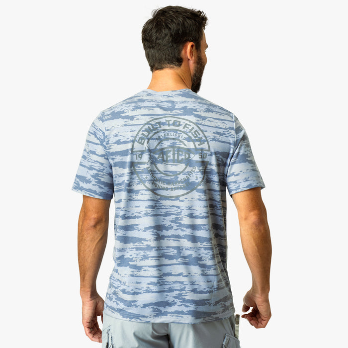 Blue Shoreline Camo $Model is 6'0" 182lbs Size M$