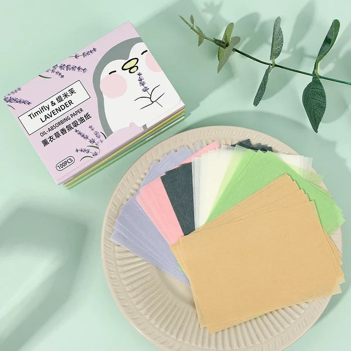 Oil Absorbing Paper Tissue Makeup Cleansing Oil Blotting Sheet