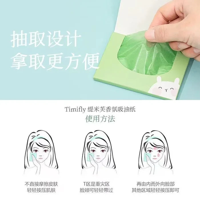 Oil Absorbing Paper Tissue Makeup Cleansing Oil Blotting Sheet