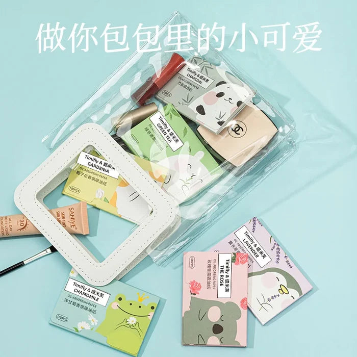 Oil Absorbing Paper Tissue Makeup Cleansing Oil Blotting Sheet