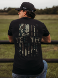 Ol Glory Camo Tee | Yee Yee Apparel