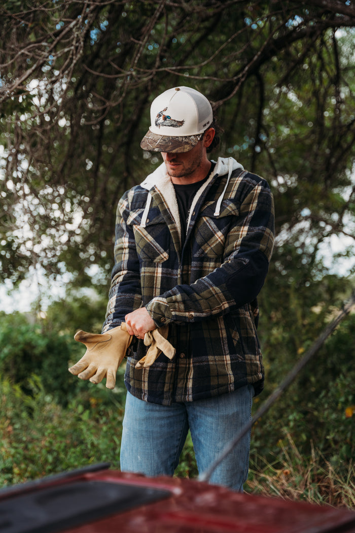 Overland Berber Flannel Shirt Jacket