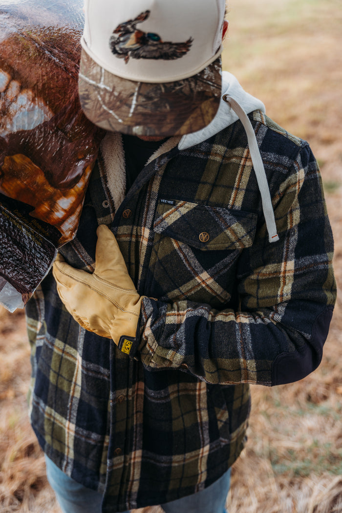Overland Berber Flannel Shirt Jacket