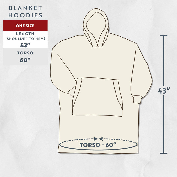 Oversized Wearable Blanket – Cattitude Blanket Hoodie