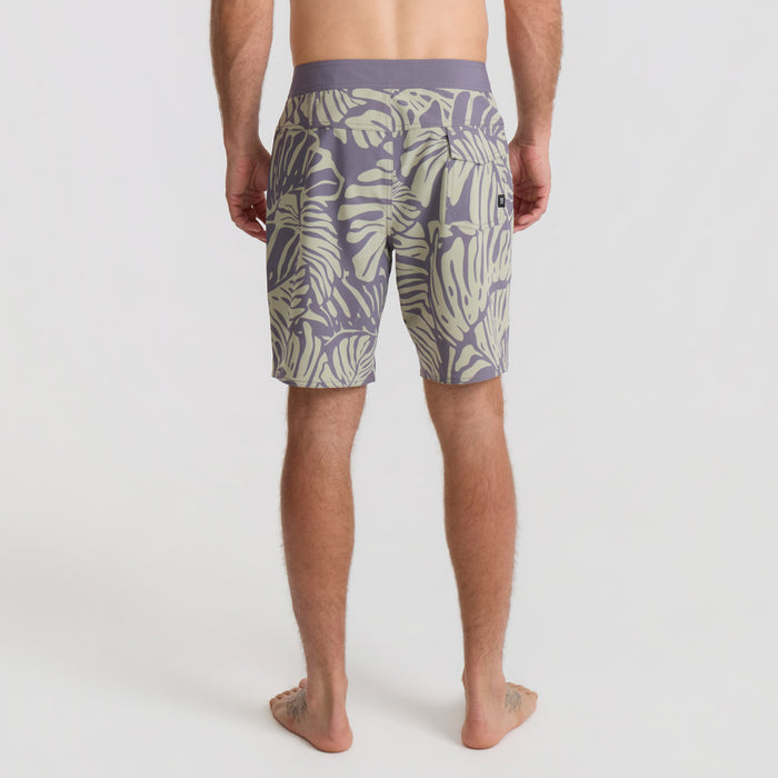 Assorted Roark boardshorts and trunks displayed for outdoor and adventure travel