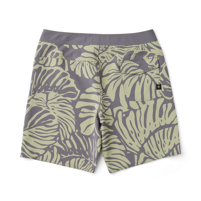 Assorted Roark boardshorts, including Bermuda and trunk styles, displayed for outdoor and travel adventures.