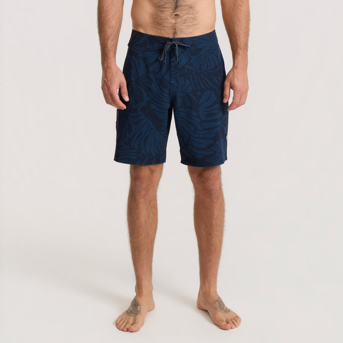 Versatile navy boardshorts perfect for adventure and outdoor activities by Roark