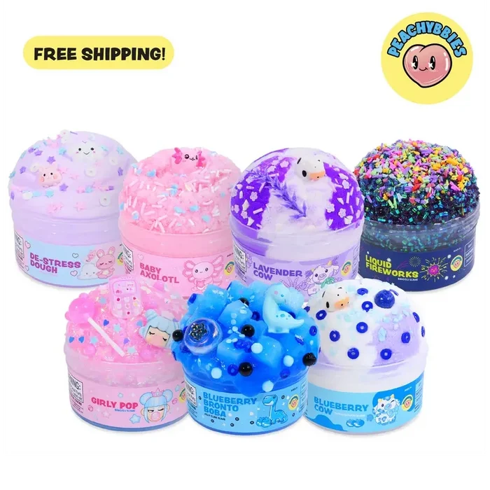 Peachybbies Scented Fidget Slime