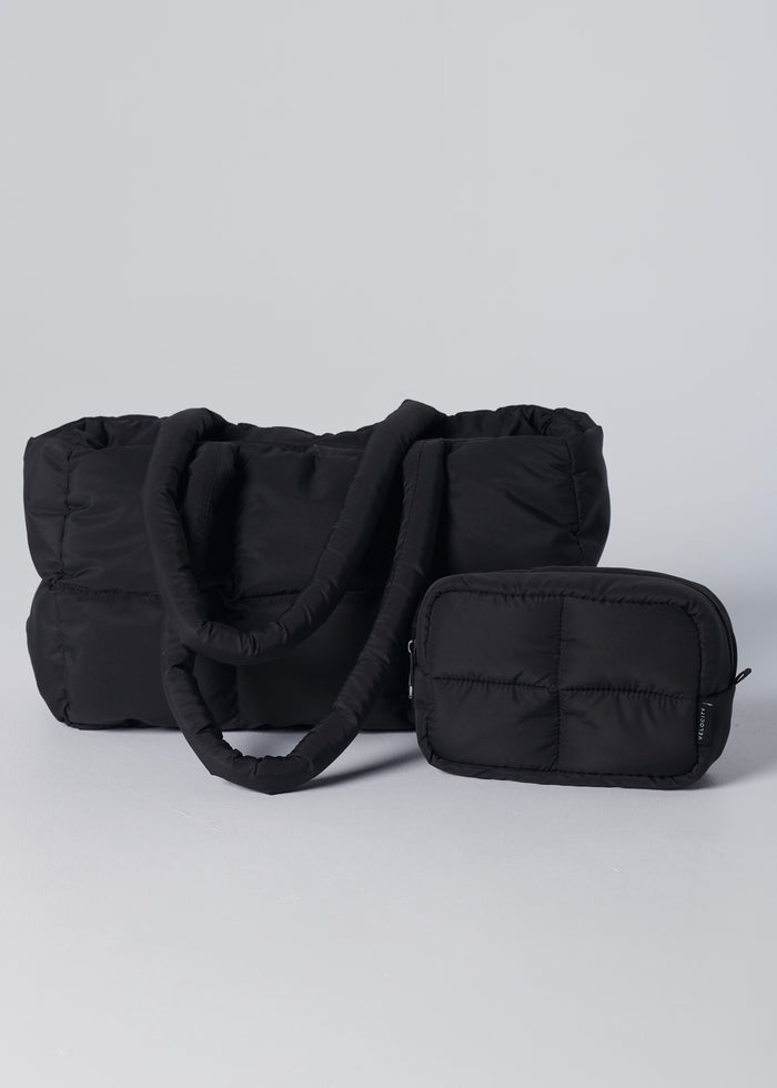 PILLOW TOTE - BLACK